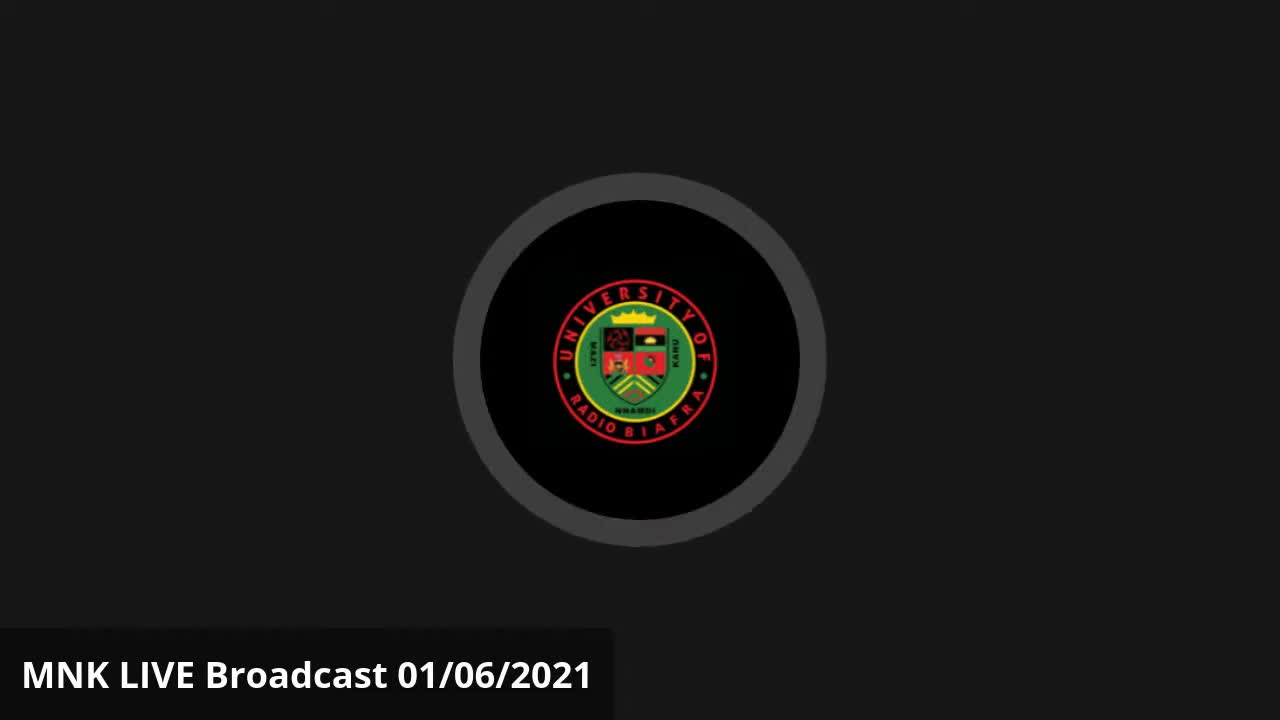 Mazi Nnamdi Kanu Broadcast of 1st June, 2021